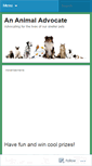 Mobile Screenshot of ananimaladvocate.com